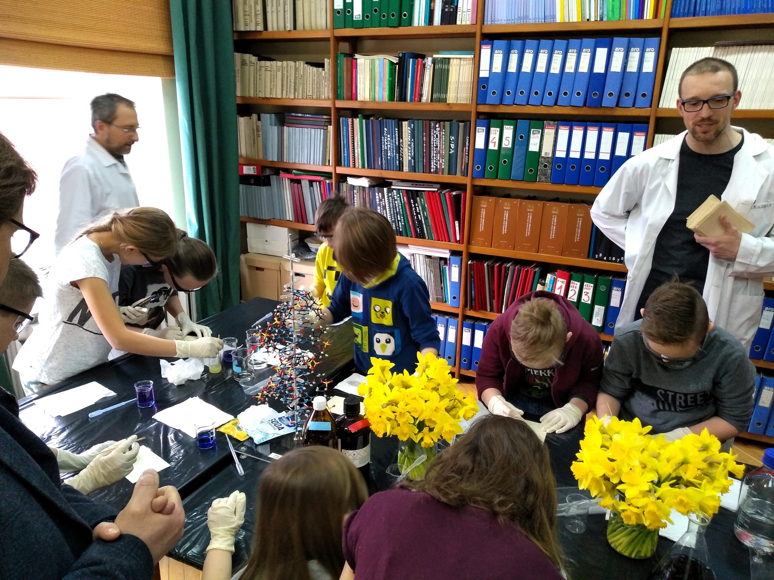 Dni Otwarte w Dziale Chemii Bioorganicznej CBMiM PAN w Łodzi.