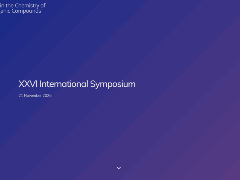 XXVI International Symposium „Advances in the Chemistry of Heteroorganic Compounds”