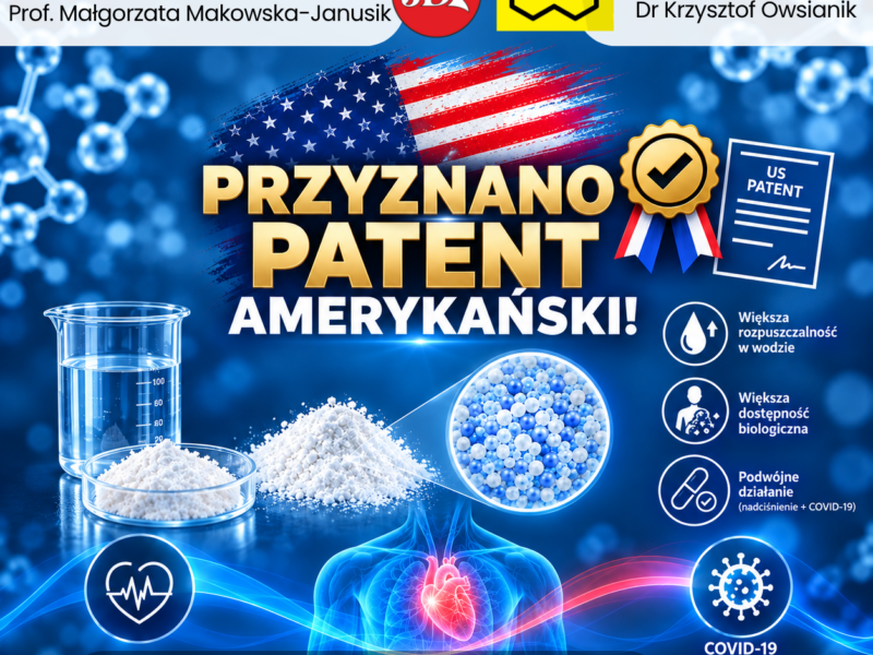 Patent amerykański dla zespołu współtworzonego przez naukowców CBMM!